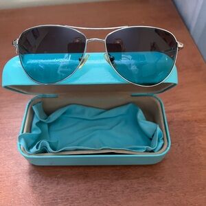 Tiffany  Aviator Sunglasses with blue gradient Lenses